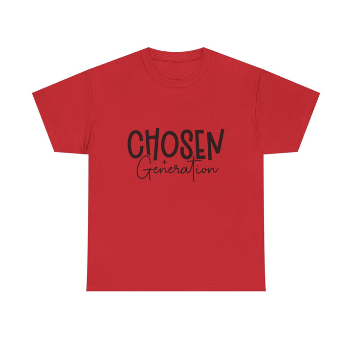 Chosen Generation Unisex Heavy Cotton Tee - Faith Scripture Gift | Gifts Of Words