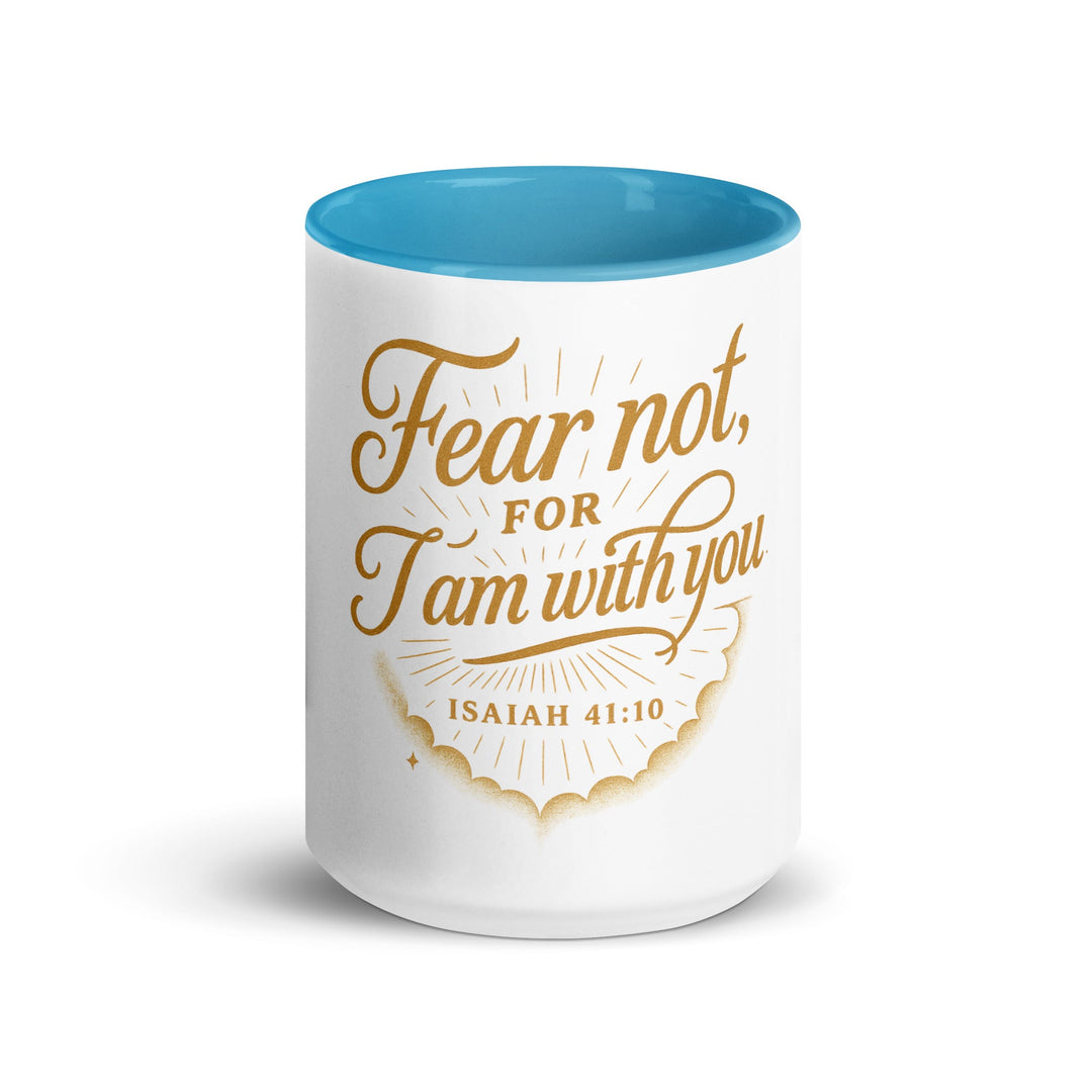 Fear not for I am withyou mug - Faith Scripture Gift | Gifts Of Words