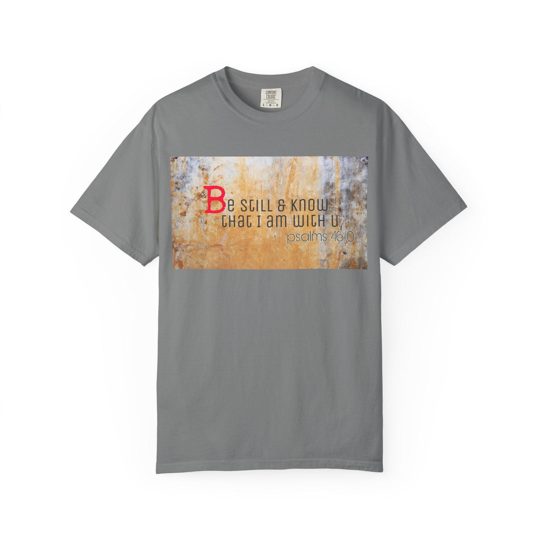 Garment-Dyed T-Shirt – Vintage Feel Premium Comfort Tee - Faith Scripture Gift | Gifts Of Words