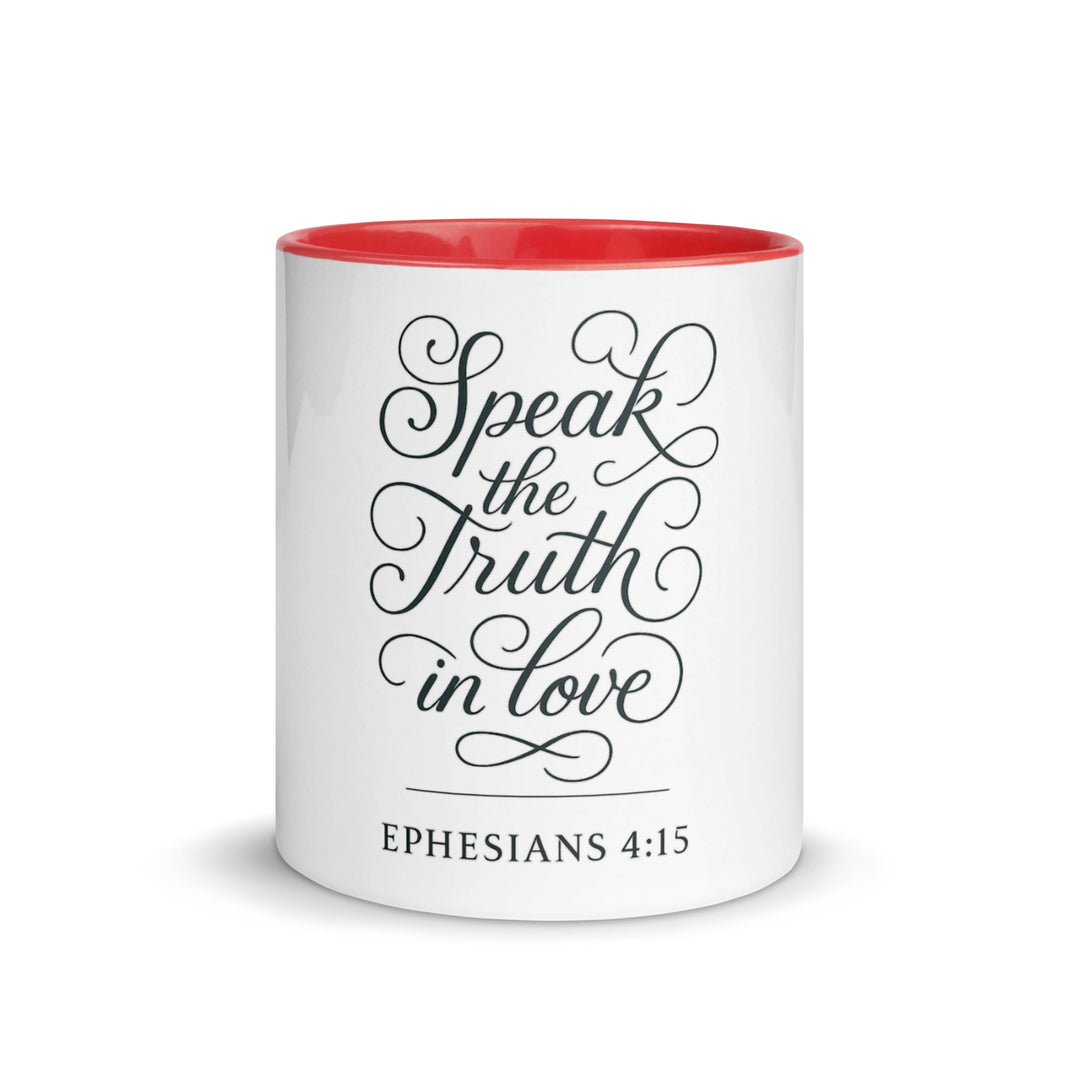 Speak the truth in love Mug - Faith Scripture Gift | Gifts Of Words