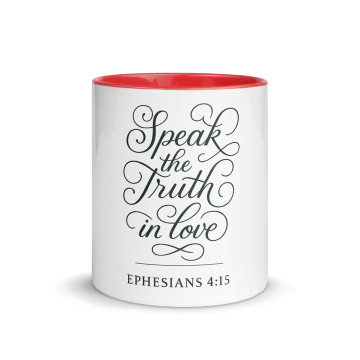 Speak the truth in love Mug - Faith Scripture Gift | Gifts Of Words