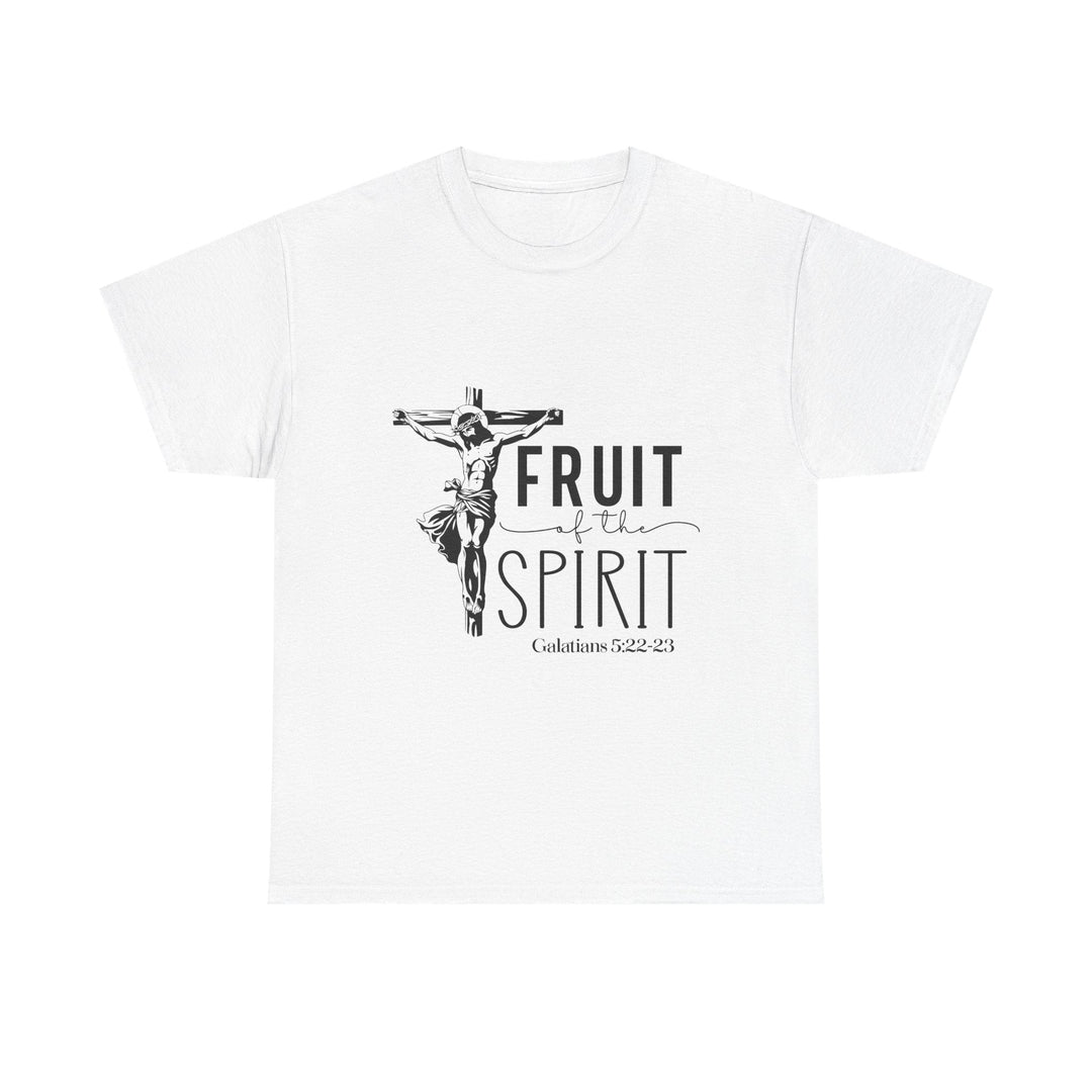 Fruit of the Spirit Galatians 5 22-23-01 Unisex Heavy Cotton Tee - Faith Scripture Gift | Gifts Of Words
