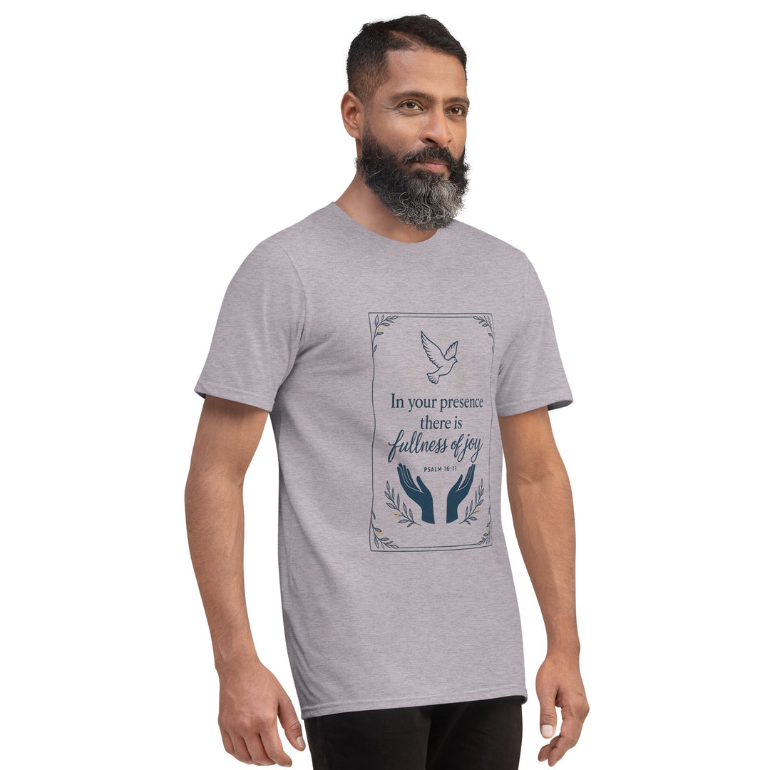 In Your Presence T-Shirt - Faith Scripture Gift | Gifts Of Words