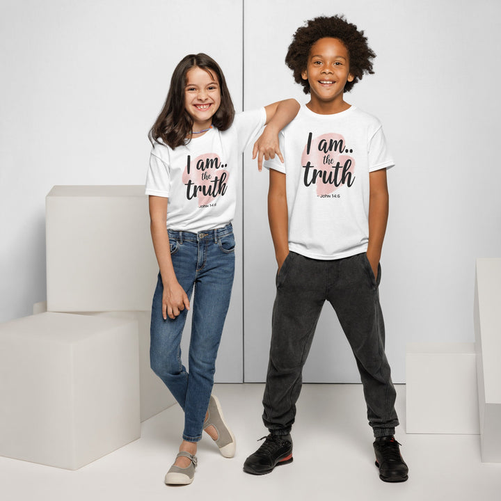 I Am The Truth Youth t-shirt - Faith Scripture Gift | Gifts Of Words