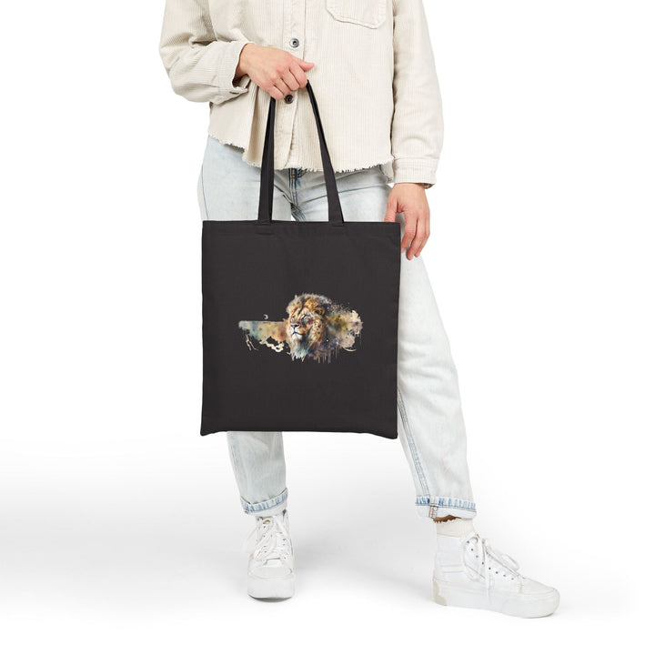 Cotton Canvas Tote Bag – Heavy-Duty 100% Cotton – Reusable Shopping & Everyday Tote – 15x16" with Long Handles – Natural or Black - Faith Scripture Gift | Gifts Of Words