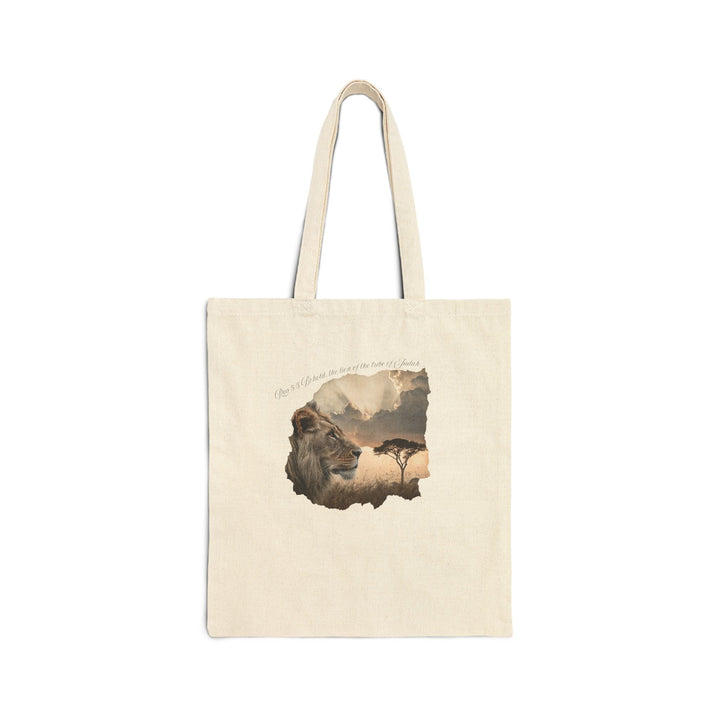 Cotton Canvas Tote Bag 15" x 16" Heavy Duty 100% Cotton with Long Handles Reusable & Durable - Faith Scripture Gift | Gifts Of Words