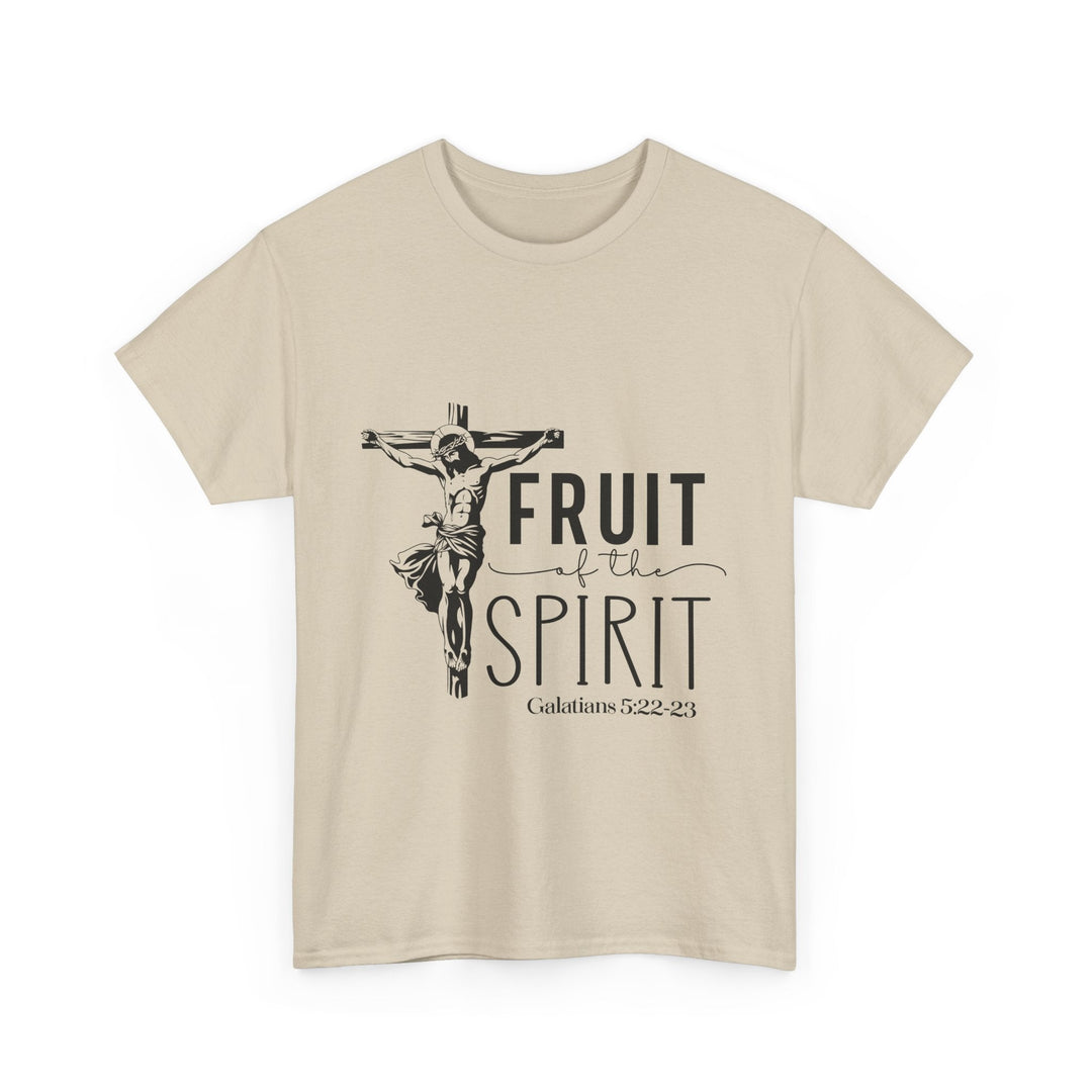 Fruit of the Spirit Galatians 5 22-23-01 Unisex Heavy Cotton Tee - Faith Scripture Gift | Gifts Of Words