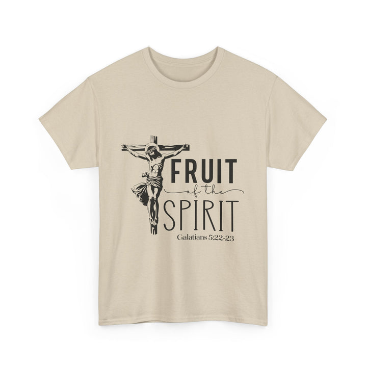 Fruit of the Spirit Galatians 5 22-23-01 Unisex Heavy Cotton Tee - Faith Scripture Gift | Gifts Of Words