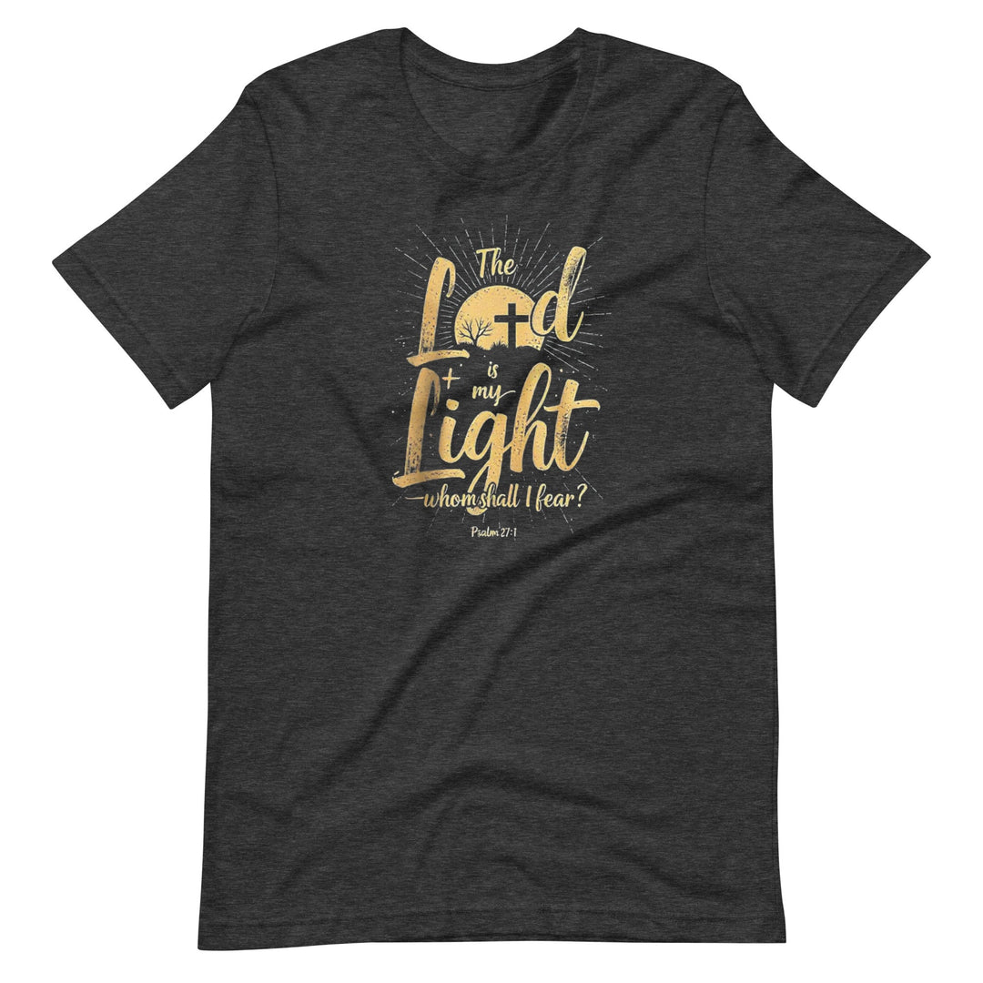 The Lord Is Light T-Shirt - Faith Scripture Gift | Gifts Of Words