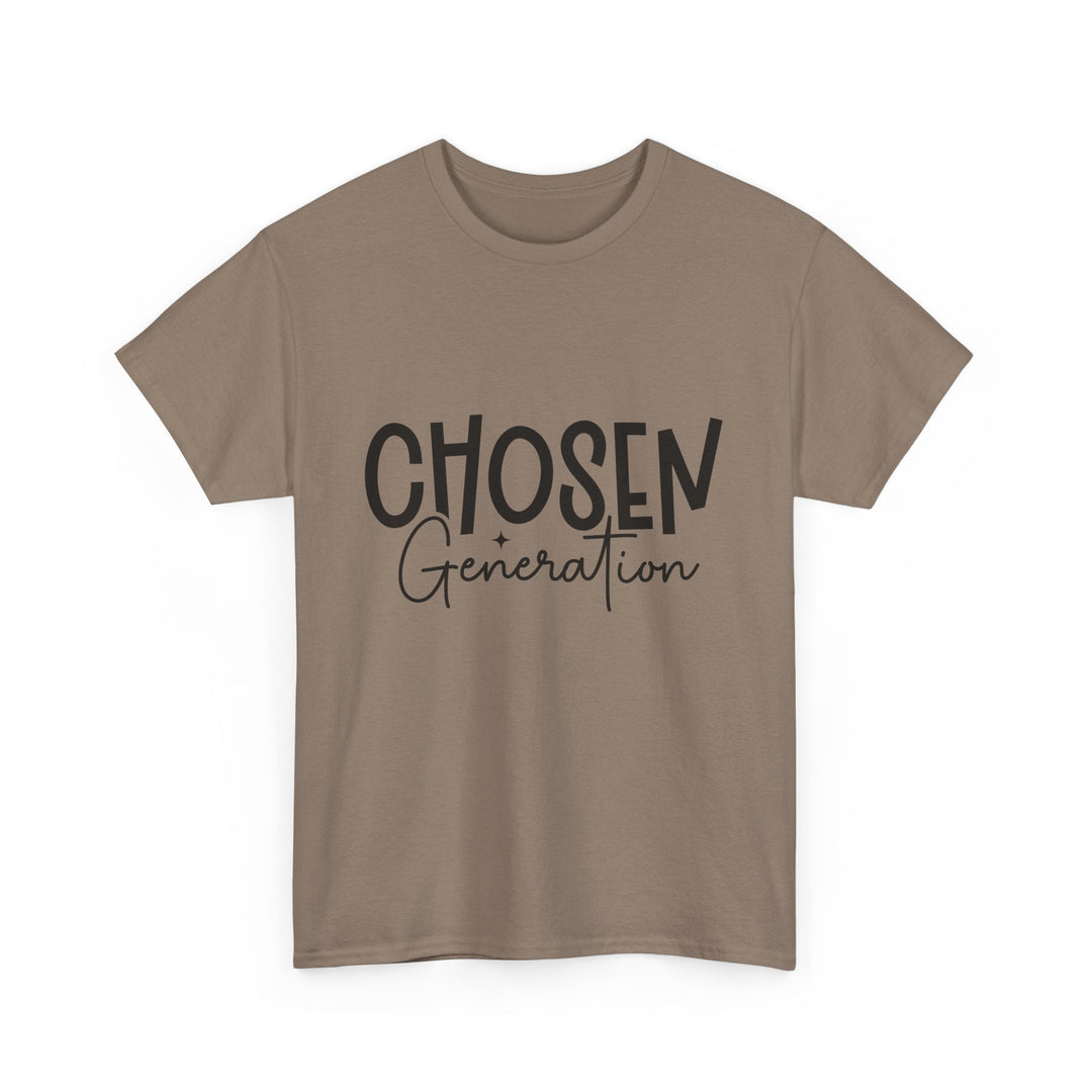 Chosen Generation Unisex Heavy Cotton Tee - Faith Scripture Gift | Gifts Of Words