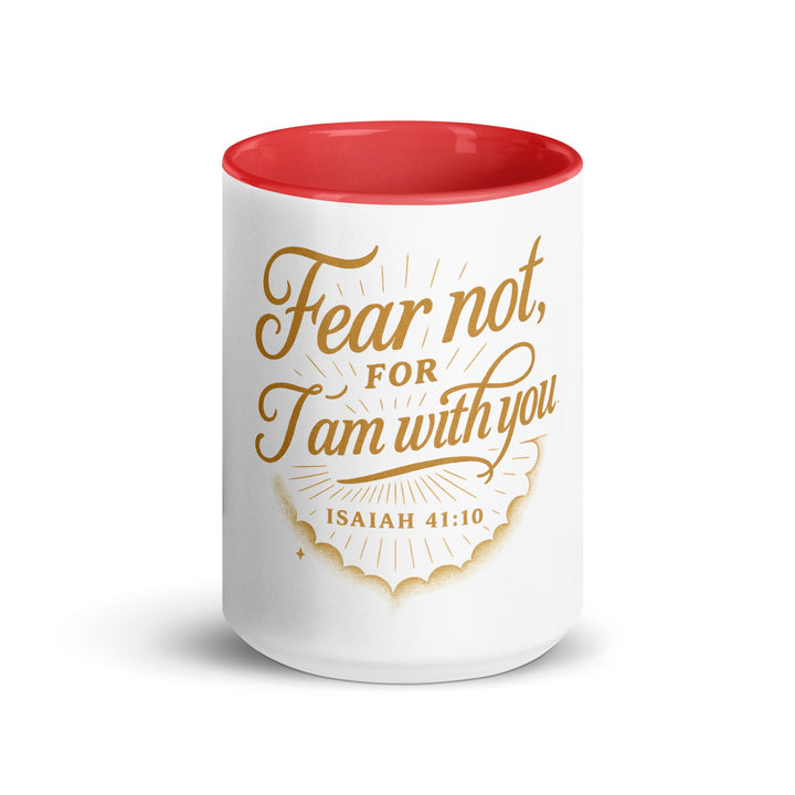Fear not for I am withyou mug - Faith Scripture Gift | Gifts Of Words