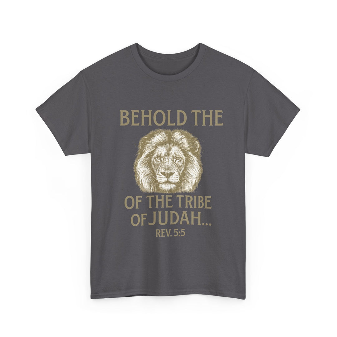 Lion of Judah Tee - Faith Scripture Gift | Gifts Of Words