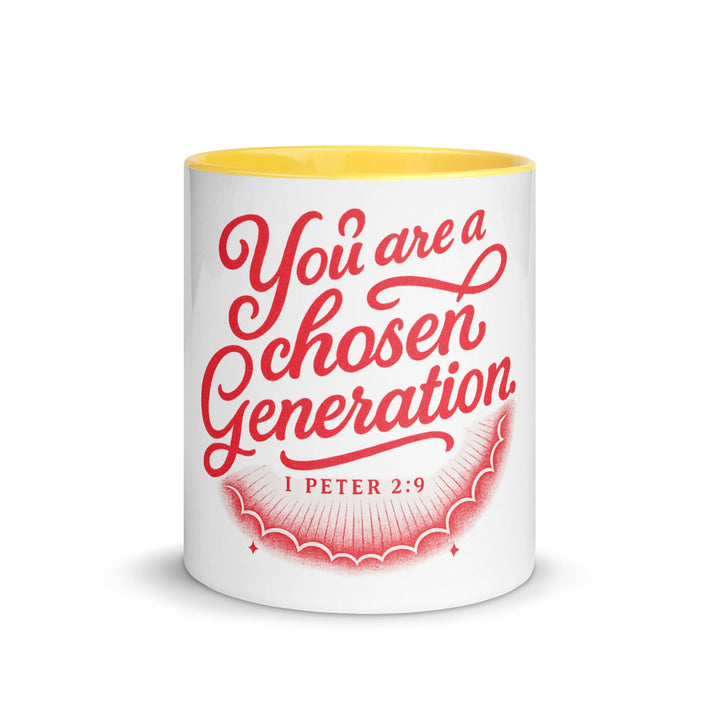 You are a chosen generation Mug - Faith Scripture Gift | Gifts Of Words