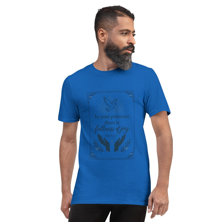 In Your Presence T-Shirt - Faith Scripture Gift | Gifts Of Words