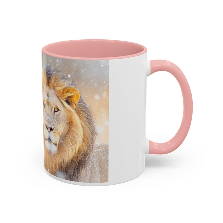 Golden Lion Stainless Accent Coffee Mug (11, 15oz) - Faith Scripture Gift | Gifts Of Words