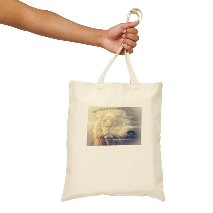 Cotton Canvas Tote Bag – 100% Heavy Cotton – 15x16 Reusable Eco Tote with Long Handles – Natural & Black – Durable Everyday Bag - Faith Scripture Gift | Gifts Of Words