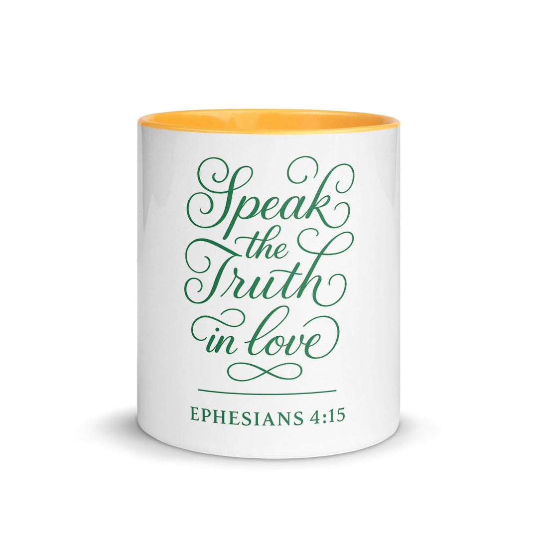 Speak the truth in love Mug - Faith Scripture Gift | Gifts Of Words