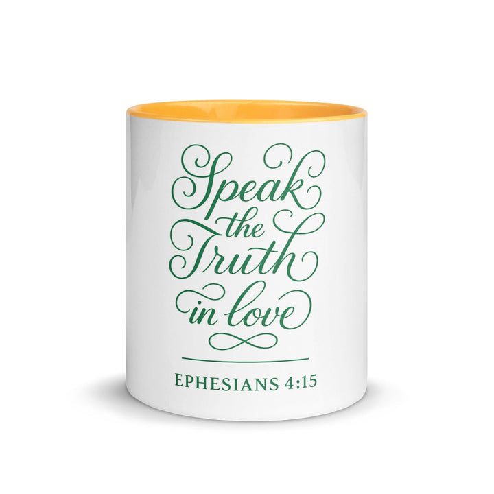 Speak the truth in love Mug - Faith Scripture Gift | Gifts Of Words