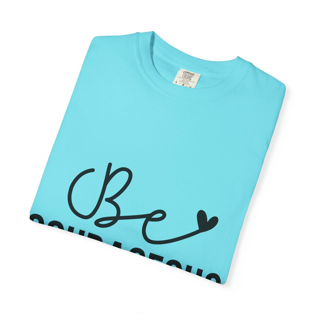 Be Courageous Joshua 1 9-01 Unisex Garment-Dyed T-shirt - Faith Scripture Gift | Gifts Of Words
