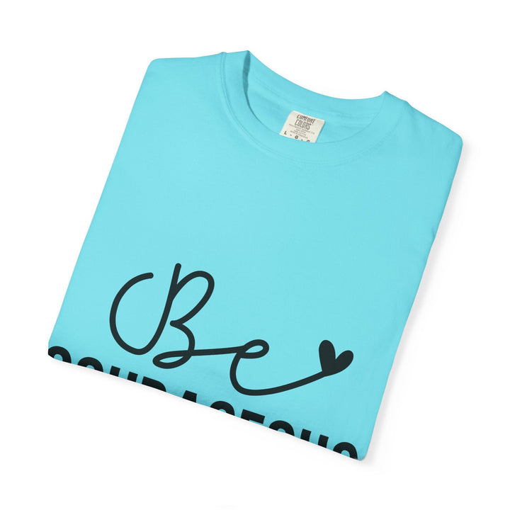 Be Courageous Joshua 1 9-01 Unisex Garment-Dyed T-shirt - Faith Scripture Gift | Gifts Of Words