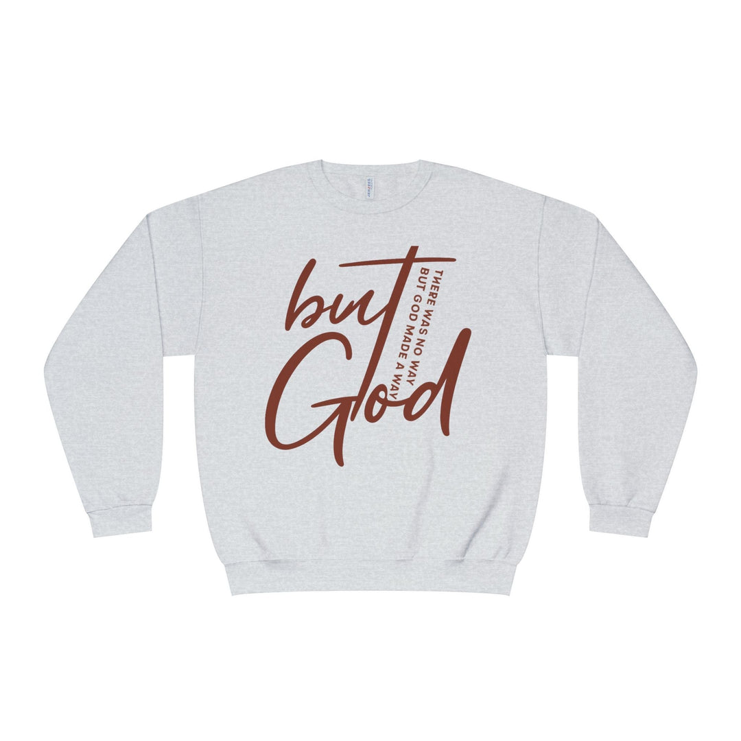 Inspirational God Made a Way Sweatshirt - Premium Christian Fleece - Faith Scripture Gift | Gifts Of Words