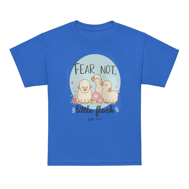 Fear Not, Little Flock Youth t-shirt - Faith Scripture Gift | Gifts Of Words