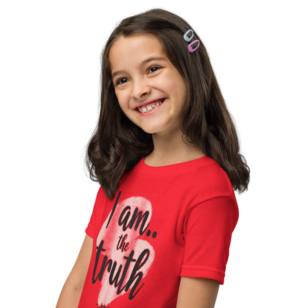 I Am The Truth Youth t-shirt - Faith Scripture Gift | Gifts Of Words