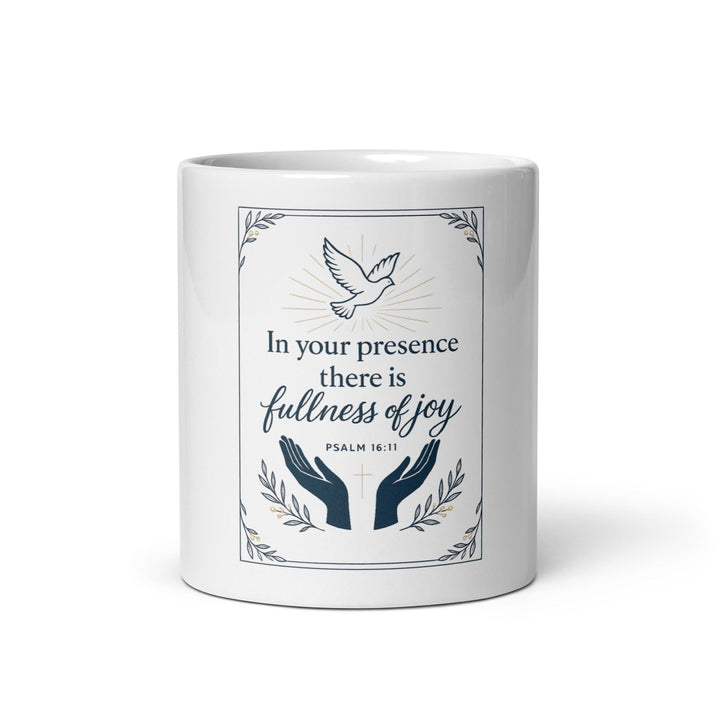 In Your Presence Mug - Faith Scripture Gift | Gifts Of Words