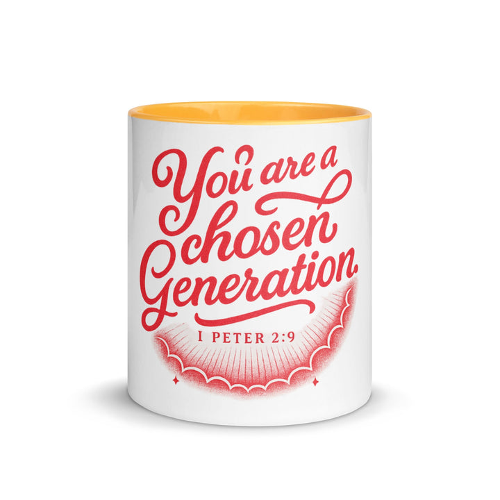 You are a chosen generation Mug - Faith Scripture Gift | Gifts Of Words