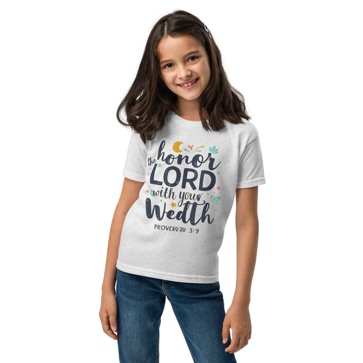 Honor The Lord Youth t-shirt - Faith Scripture Gift | Gifts Of Words