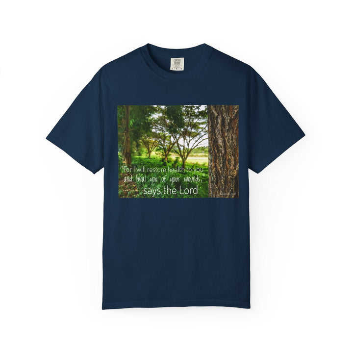 Garment-Dyed T-Shirt Comfort Colors – Premium Soft Vintage Tee - Faith Scripture Gift | Gifts Of Words