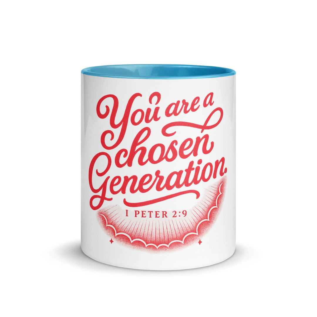 You are a chosen generation Mug - Faith Scripture Gift | Gifts Of Words
