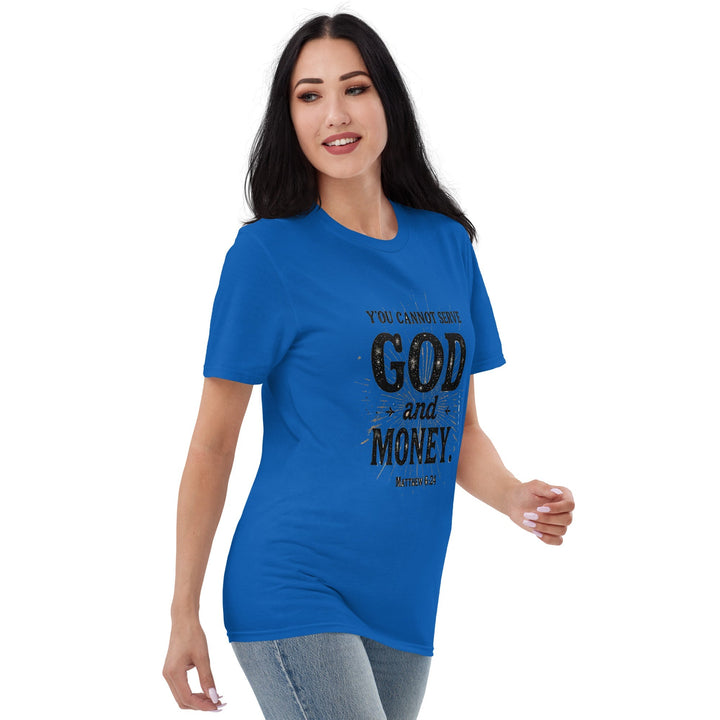 You Cannot Serve T-Shirt - Faith Scripture Gift | Gifts Of Words