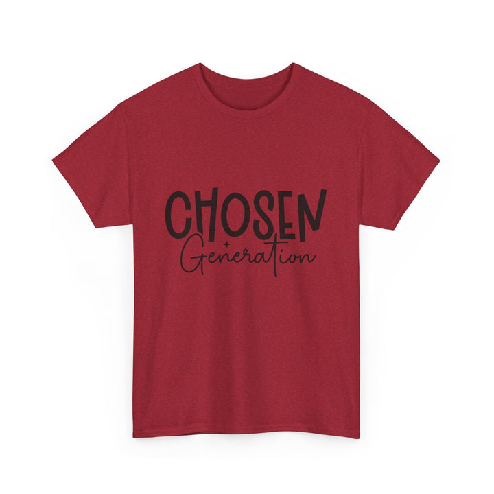 Chosen Generation Unisex Heavy Cotton Tee - Faith Scripture Gift | Gifts Of Words