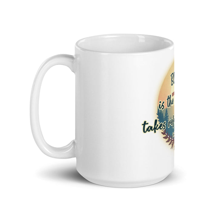 Blessed is the one who takes refuge Mug - Faith Scripture Gift | Gifts Of Words