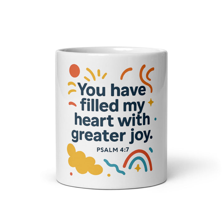 You Have Filled My Heart Mug - Faith Scripture Gift | Gifts Of Words