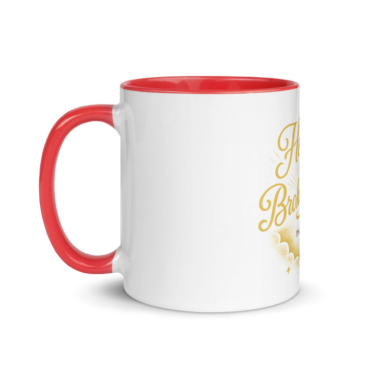He heals the brokenhearted mug - Faith Scripture Gift | Gifts Of Words