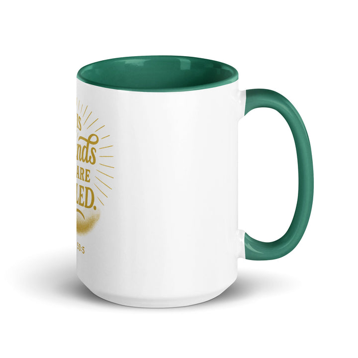 By his wounds we are healed Mug - Faith Scripture Gift | Gifts Of Words