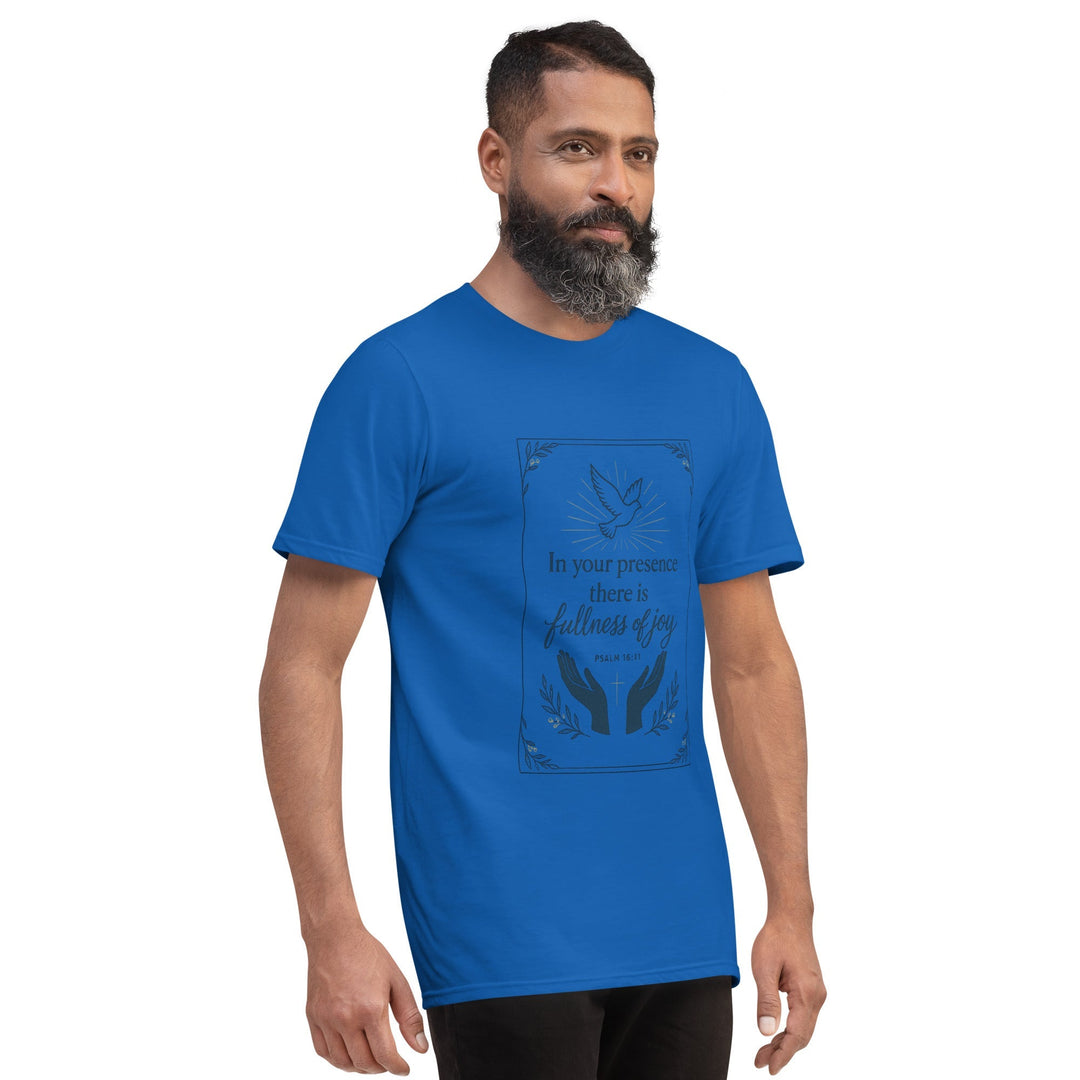 In Your Presence T-Shirt - Faith Scripture Gift | Gifts Of Words