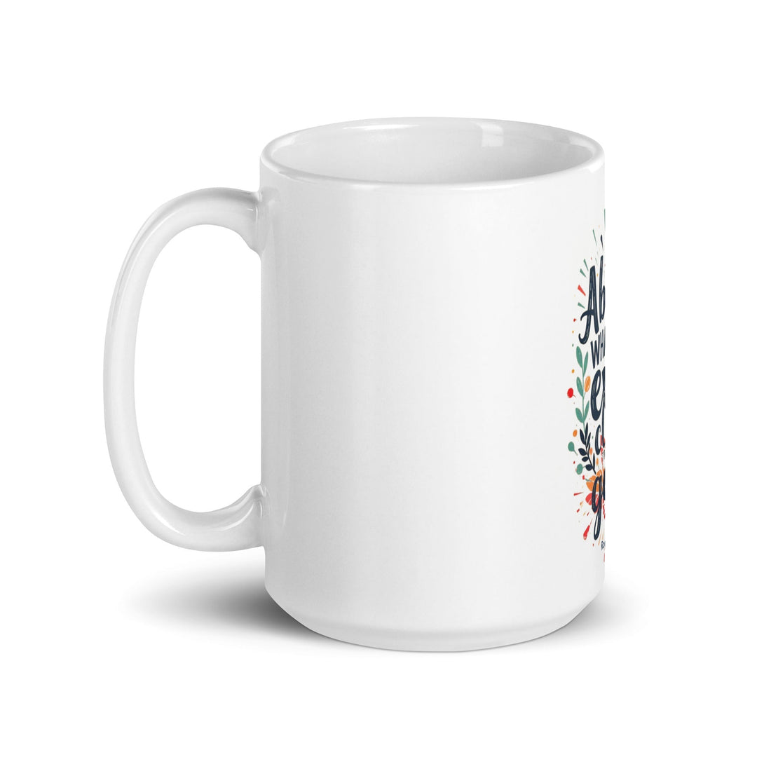 Abhor What Is Evil Mug - Faith Scripture Gift | Gifts Of Words