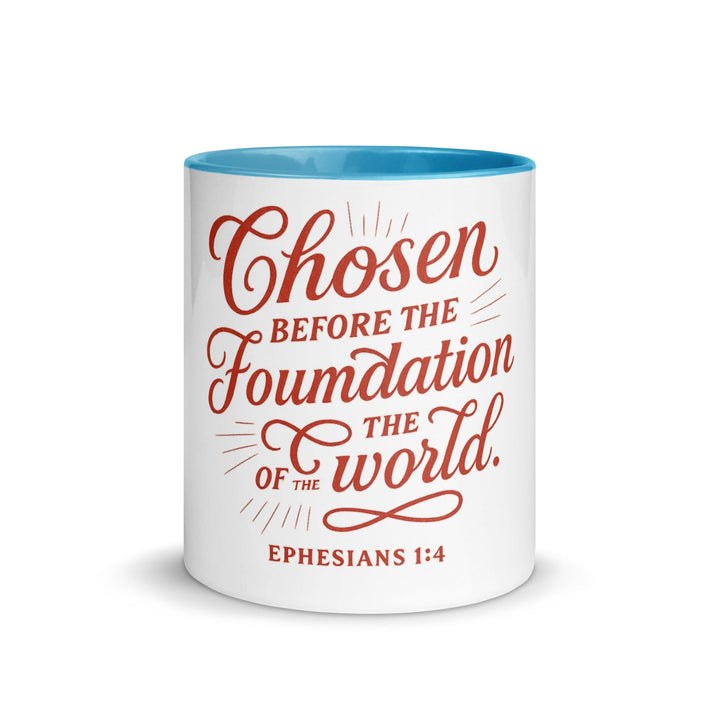 Chosen before the foundation of world Ephesians 1:4 - Faith Scripture Gift | Gifts Of Words