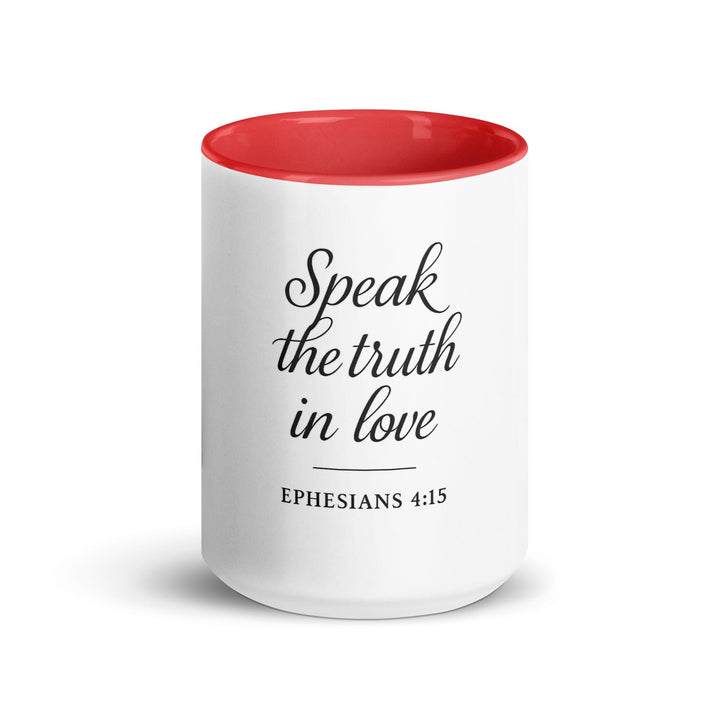 Speak the truth in love Mug - Faith Scripture Gift | Gifts Of Words