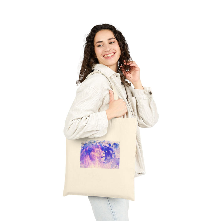 Cotton Canvas Tote Bag – 100% Heavyweight Cotton – 15x16 Reusable Eco-Friendly Tote with Long Handles – Natural & Black - Faith Scripture Gift | Gifts Of Words