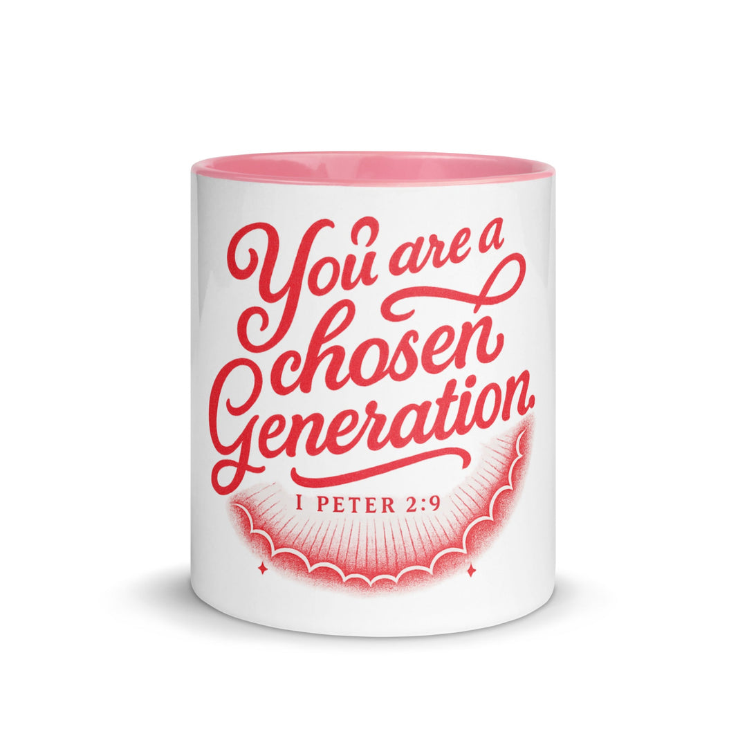 You are a chosen generation Mug - Faith Scripture Gift | Gifts Of Words