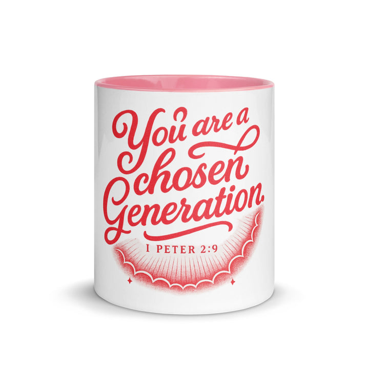 You are a chosen generation Mug - Faith Scripture Gift | Gifts Of Words