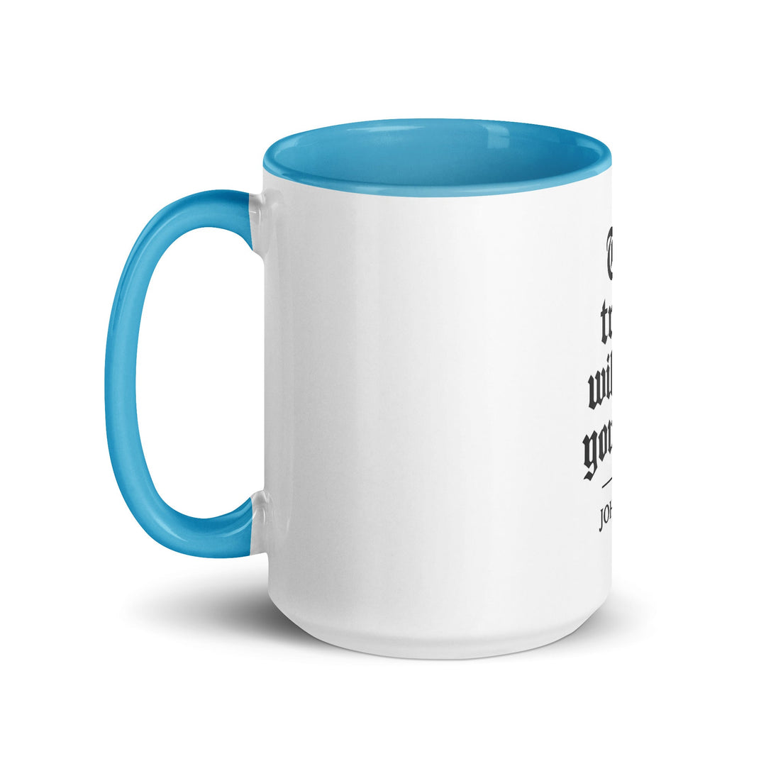 The truth will set you free Mug - Faith Scripture Gift | Gifts Of Words