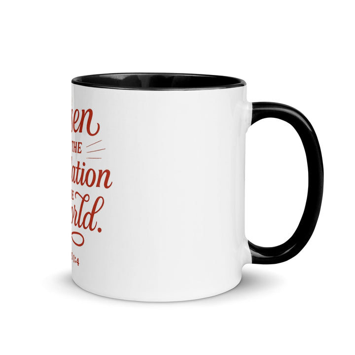 Chosen before the foundation of world Ephesians 1:4 - Faith Scripture Gift | Gifts Of Words