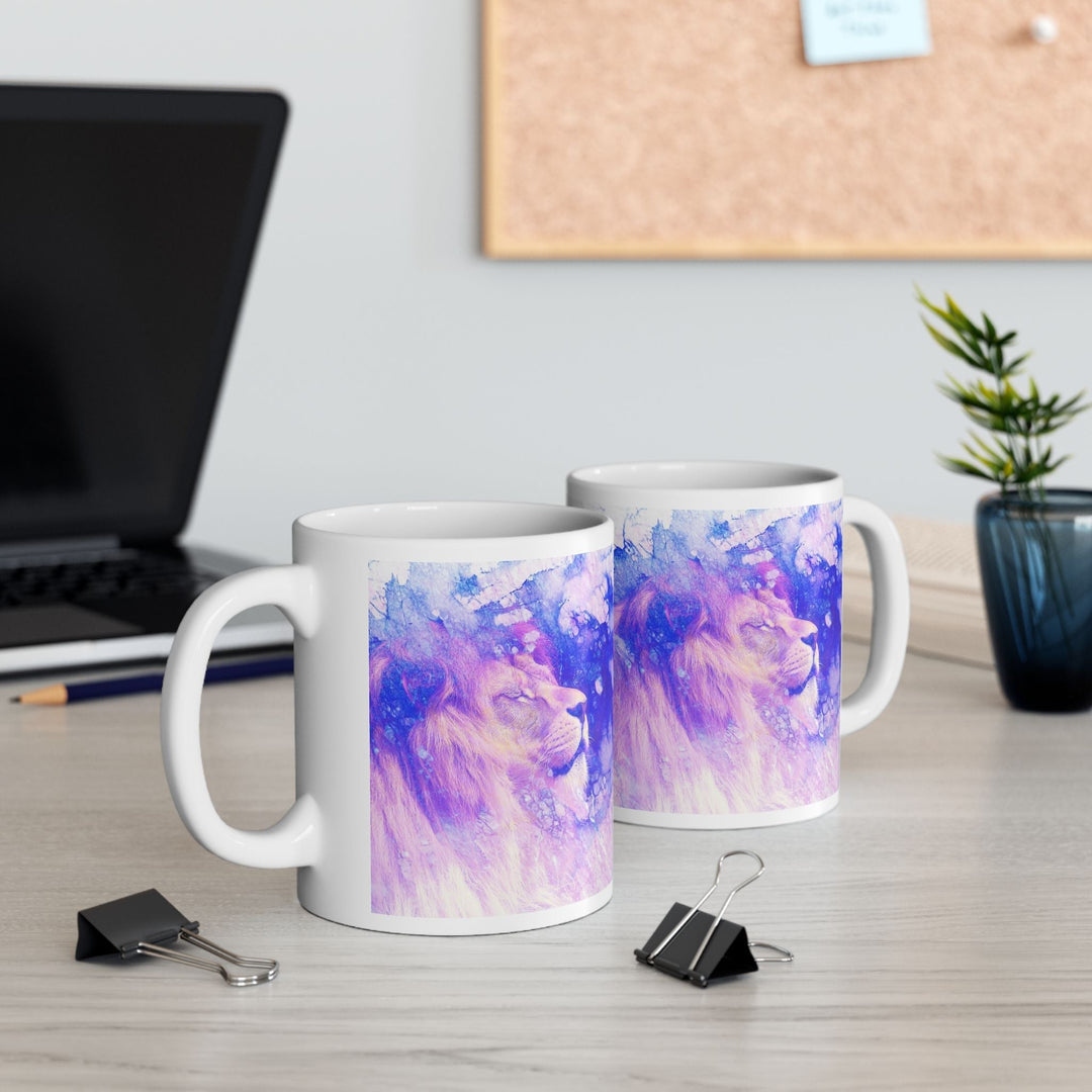 Watercolor Lion Mug - Faith Scripture Gift | Gifts Of Words