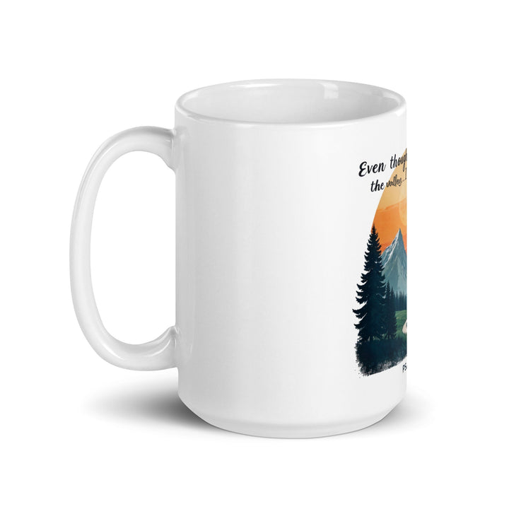 Even Thought I walk through the valley...I will fear no evil... Psalm 23:4 - Faith Scripture Gift | Gifts Of Words