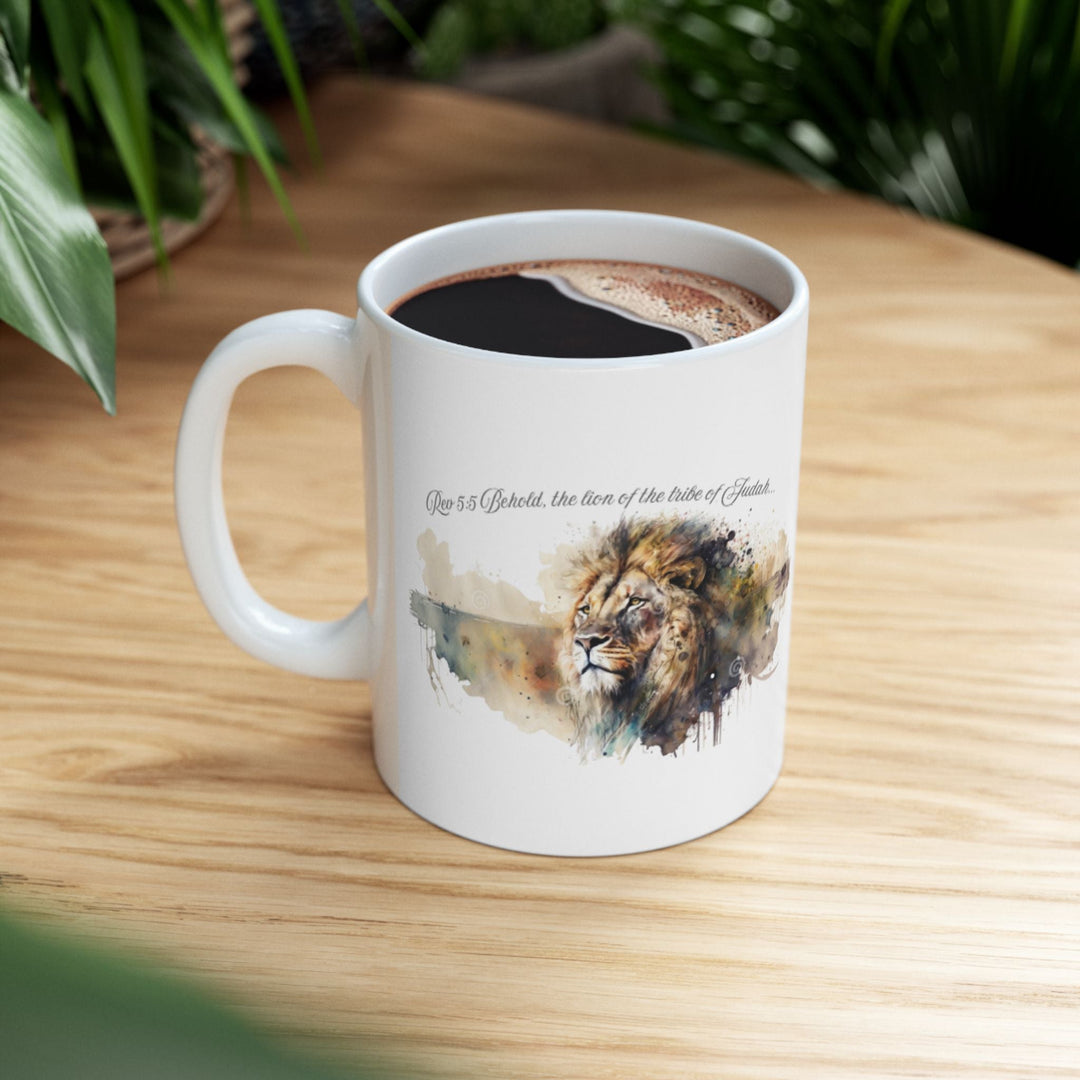 Ceramic Coffee Mug – 11oz & 15oz – BPA-Free, Microwave & Dishwasher Safe – Personalized Gift for Coffee & Tea Lovers - Faith Scripture Gift | Gifts Of Words